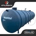 100 Ton Fiberglas Yer Altı Fiberglas Septik Tank