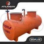 2 Ton Fiberglas Toprak Altı Yağmur Suyu Deposu