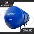 40 Ton Fiberglas Yer Altı Su Deposu